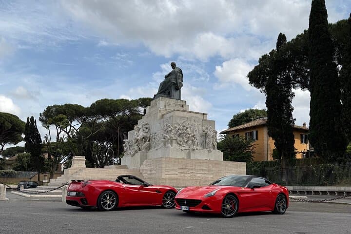 Private Tour in Ferrari with Driver in Rome