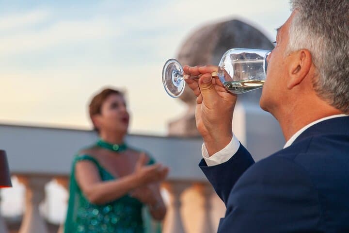 Rome: Rooftop Gourmet Dinner & Opera Performance