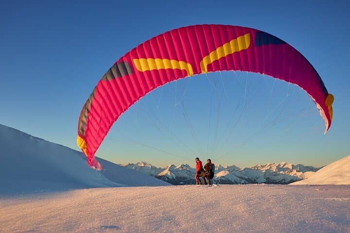 Paragliding adventure Plose/Brixen Dolomites for nature lovers