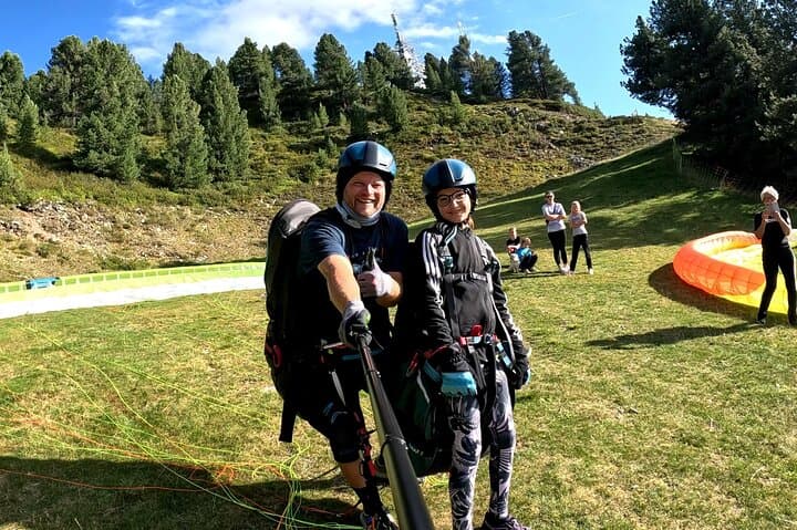 Paragliding adventure Plose/Brixen Dolomites for nature lovers