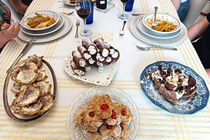Typical Sicilian Cooking Course overlooking the Archaeological Park