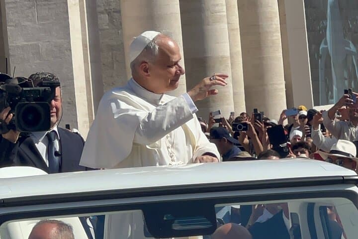 Vatican Easter Mass with Pope Leo XIV