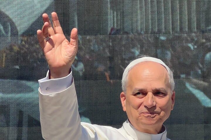 Vatican Easter Mass with Pope Leo XIV