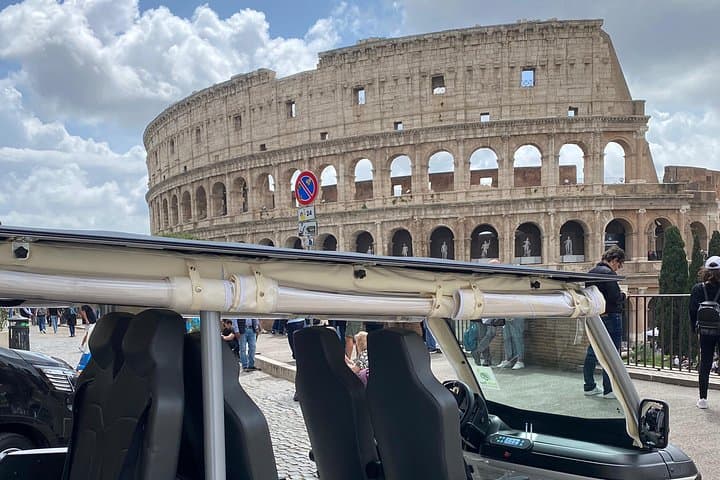 Rome Golf Cart tour for Cruise passengers