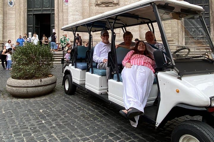 Rome Golf Cart tour for Cruise passengers