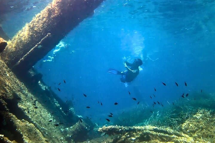 From Olbia: dinghy tour with snorkeling at Tavolara