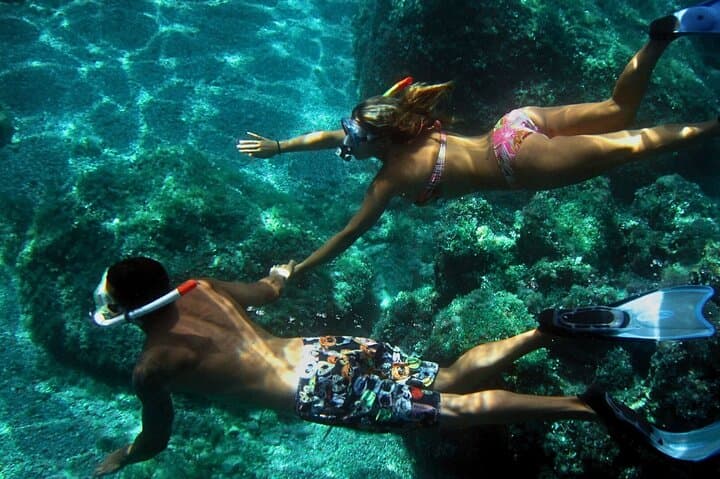 From Olbia: dinghy tour with snorkeling at Tavolara