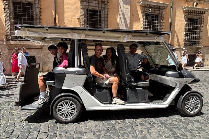 VIP Golf Cart tour of Rome