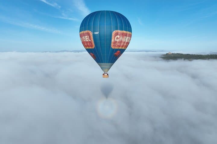Above the clouds