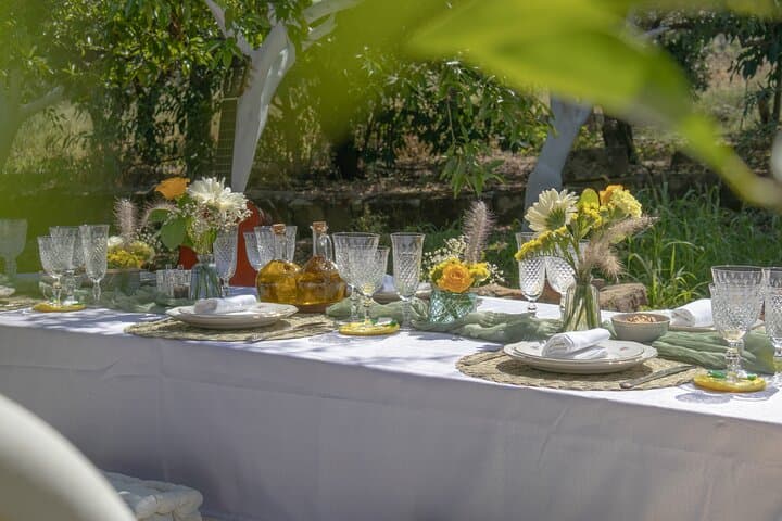 Sicilian Picnic in a Country House