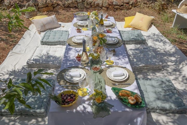 Sicilian Picnic in a Country House