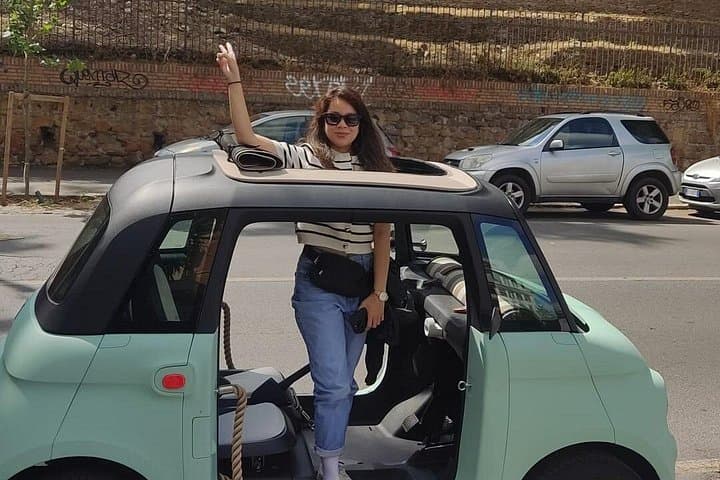 Rome Highlights with Fiat Topolino Private Tour