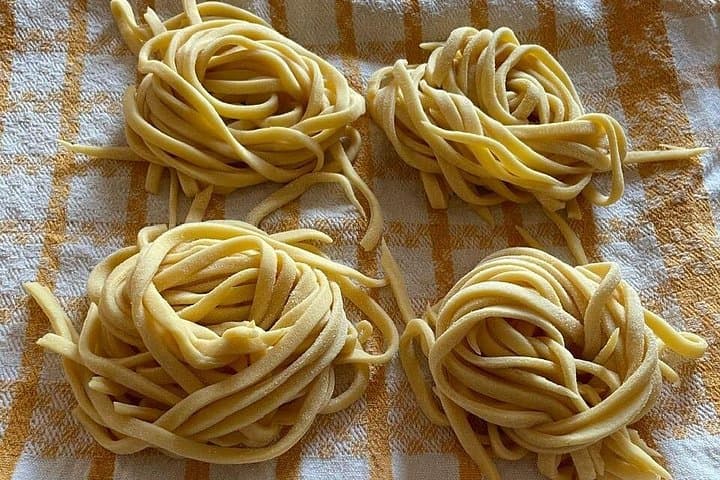 Spaghetti alla chitarra home made