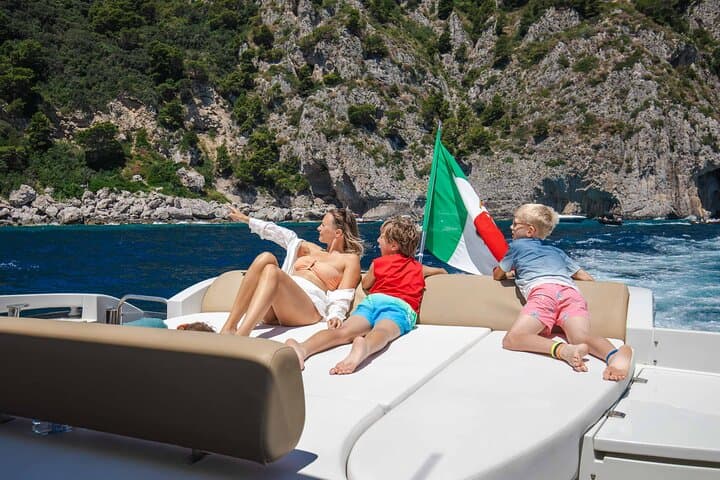 Full Day Amalfi Coast VIP Yacht Excursion from Rome by Train