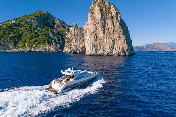 Full Day Amalfi Coast VIP Yacht Excursion from Rome by Train
