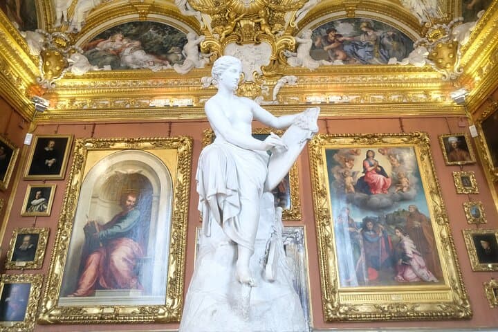 Private Tour Uffizi, Pitti Palace Vasarian Corridor & Royal Halls