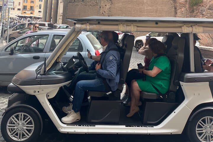 Rome Private Golf Cart Tour