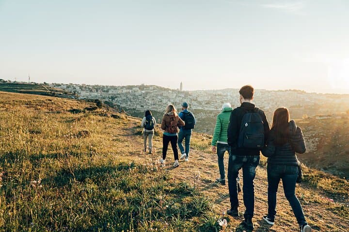 Matera Guided Sunset Tour: Murgia Timone&Belvedere with Transfer