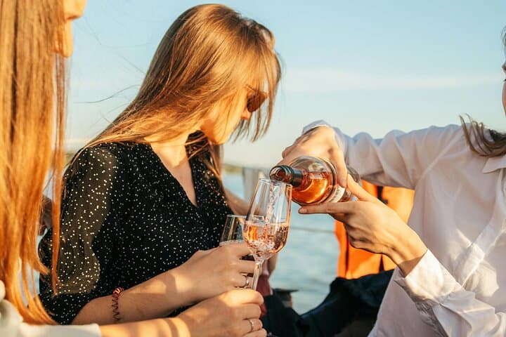 Sunset Wine Tasting on Board