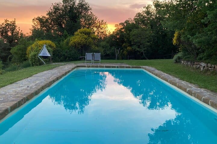 Horseback ride and Poolside Day chillout with Tuscan Lunch