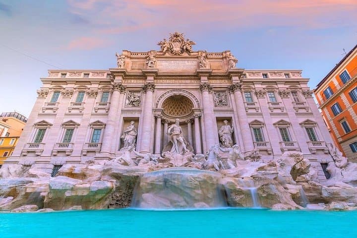 Rome at Sunset: Colosseum & Trevi Fountain Group Tour