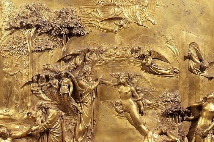 Detail of Porta Paradiso