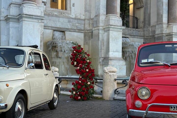 Fiat 500 Professional Pictures Rome Tour