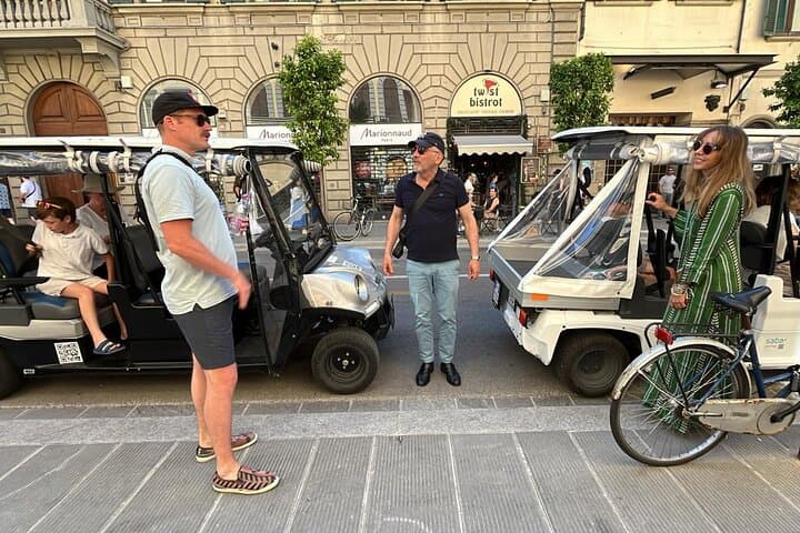 Private Florence Golf Cart Tour with Piazzale Michelangelo