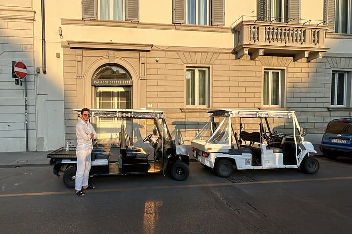 Private Florence Golf Cart Tour with Piazzale Michelangelo