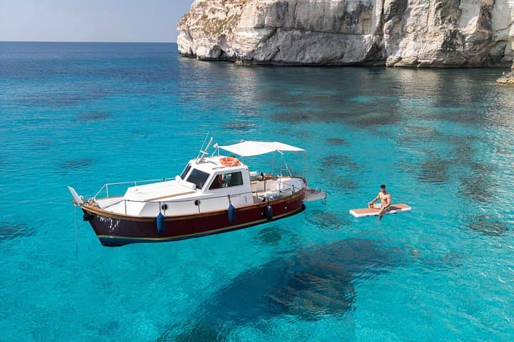 Cagliari : Boat Tour with Snorkeling!