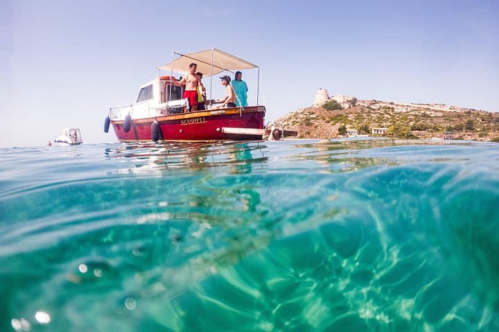 Cagliari : Boat Tour with Snorkeling!