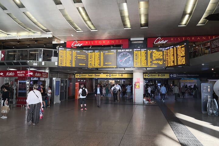 Rome Fiumicino airport