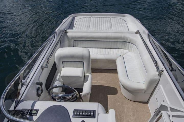 Comfortable boat interior