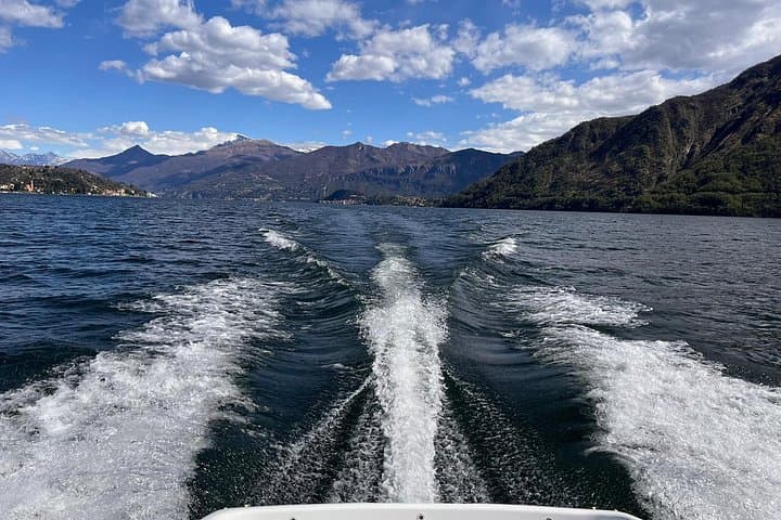 Cruising the lake
