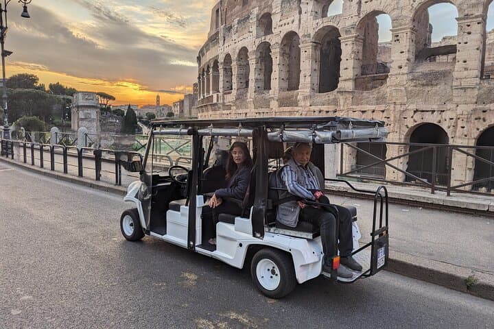 The Best of Rome in a Golf cart tour: highlights and hidden gems