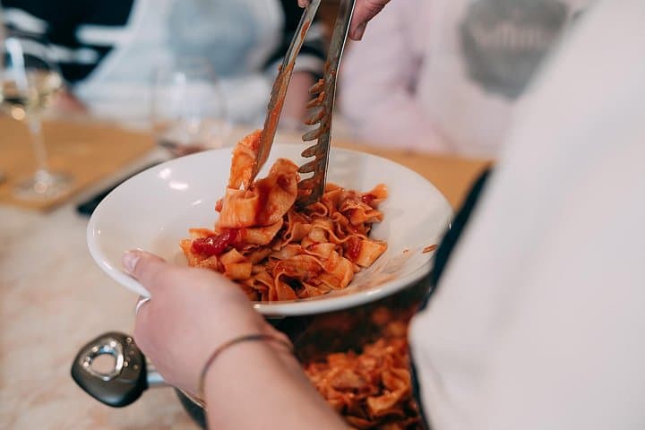 Homemade Pasta & Italian Dishes at Cooking School in Verona