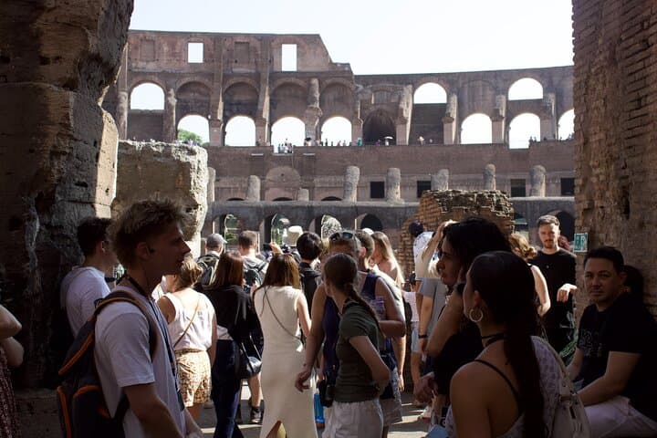 Entering the Arena Floor