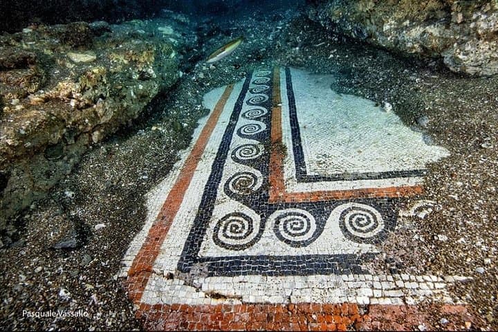 Snorkeling in the Sunken City of Baia.The Underwater Pompeii