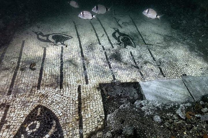 Snorkeling in the Sunken City of Baia.The Underwater Pompeii
