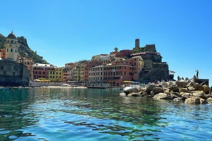 Day/Sunset tour in Cinque Terre on board a typical Ligurian gozzo boat