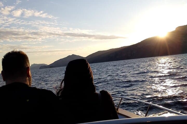 Sunset boat tour from Salerno, Maiori and Amalfi