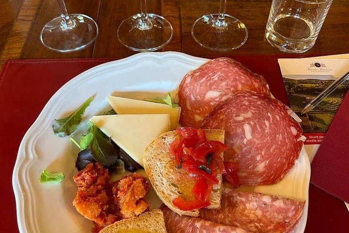 Light lunch in Tuscany