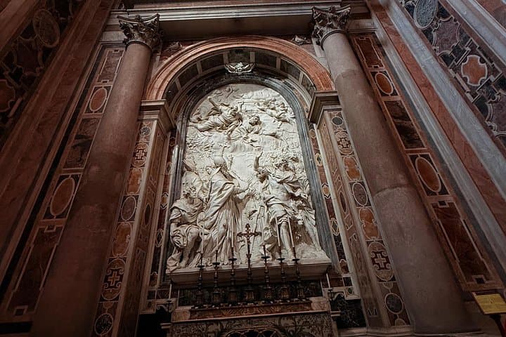 St Peter's Basilica Underground Tour with Dome Climb