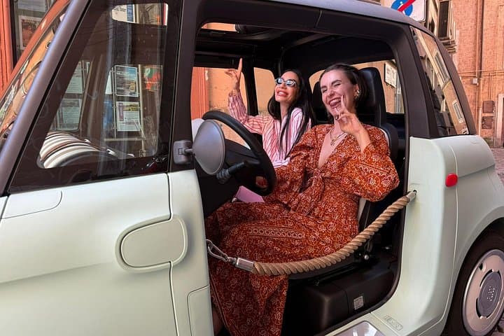 Rome Highlights with Fiat Topolino Private Tour