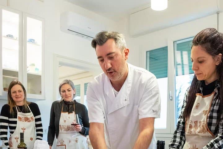 Pasta Making Class with Tiramisu and Unlimited Wine Tasting