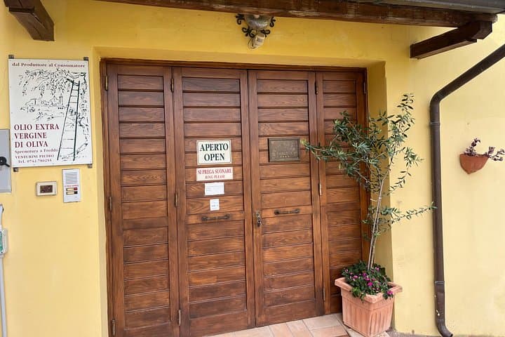 The entrance of our small company