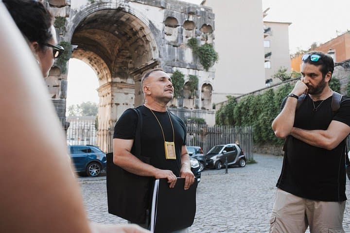 Arch of Janus in the back