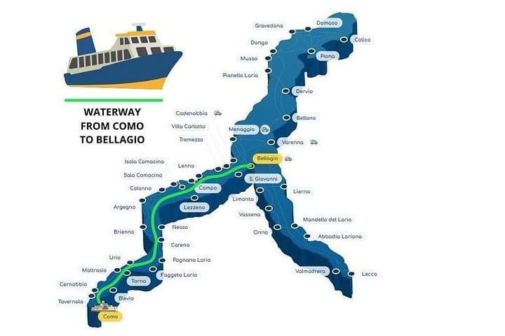 Best of Lake Como Experience from Milan, Cruise and Landscapes