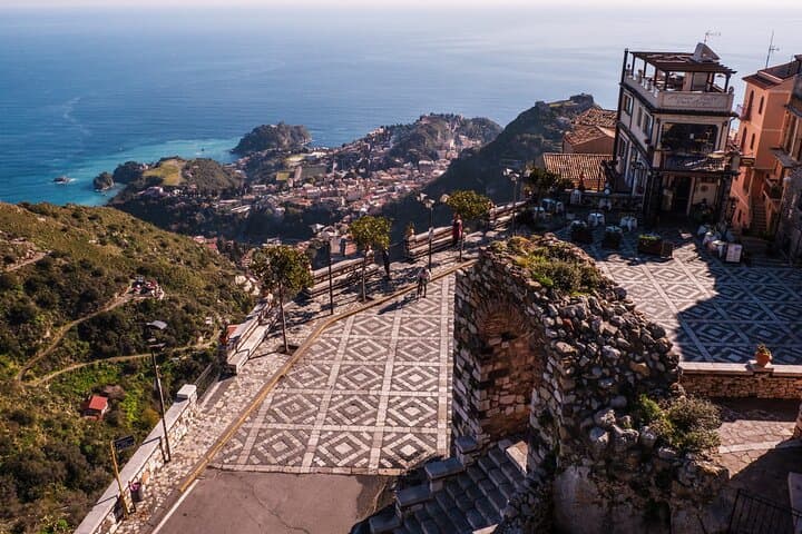 Sunset Taormina Fiat 500 vintage tour