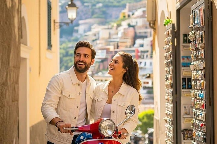 The BEST Private Amalfi Coast Vespa Tour